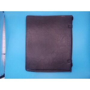 Disney Mickey Mouse Embossed Tablet Folio Case Black Red Hand Strap Protective